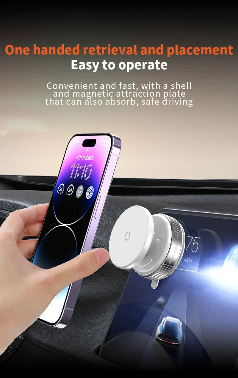 💥Hot Sale 50% OFF🔥"Hands-Free"📱360° Rotating Vacuum Suction Phone Holder