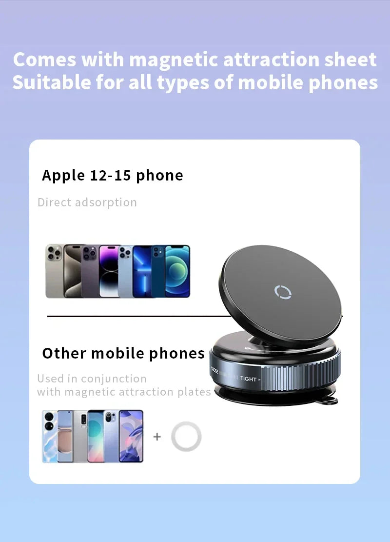 💥Hot Sale 50% OFF🔥"Hands-Free"📱360° Rotating Vacuum Suction Phone Holder