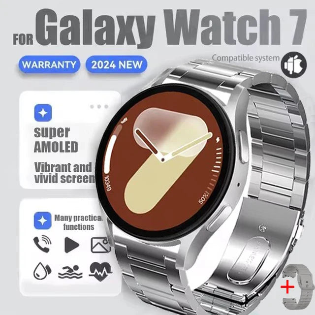 Galaxy Watch 7 Men Smart Watch Multi-Function Sports Fitness Tracker Bracelet Health Monitoring Smartwatch Women For Android IOS