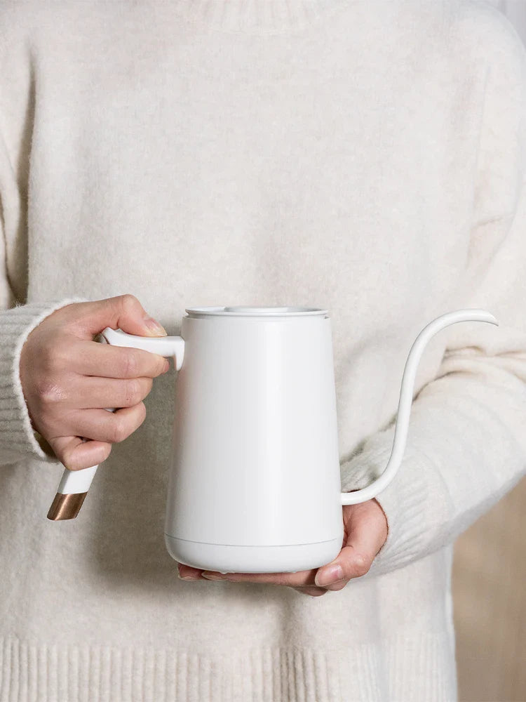 Timemore Fish Smart Electric Pour Over Kettle 600ml 220v Fine Mouth Temperature Control Customize Hand Brew Coffee Pot Gifts