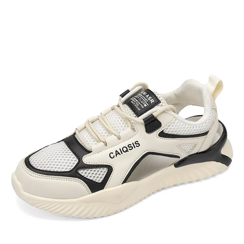 Summer Mesh Breathable Casual Shoes Mens Beach Shoes Men'S Comfortable Sandals Men Fashion Sneakers Men 2025 Slippers
