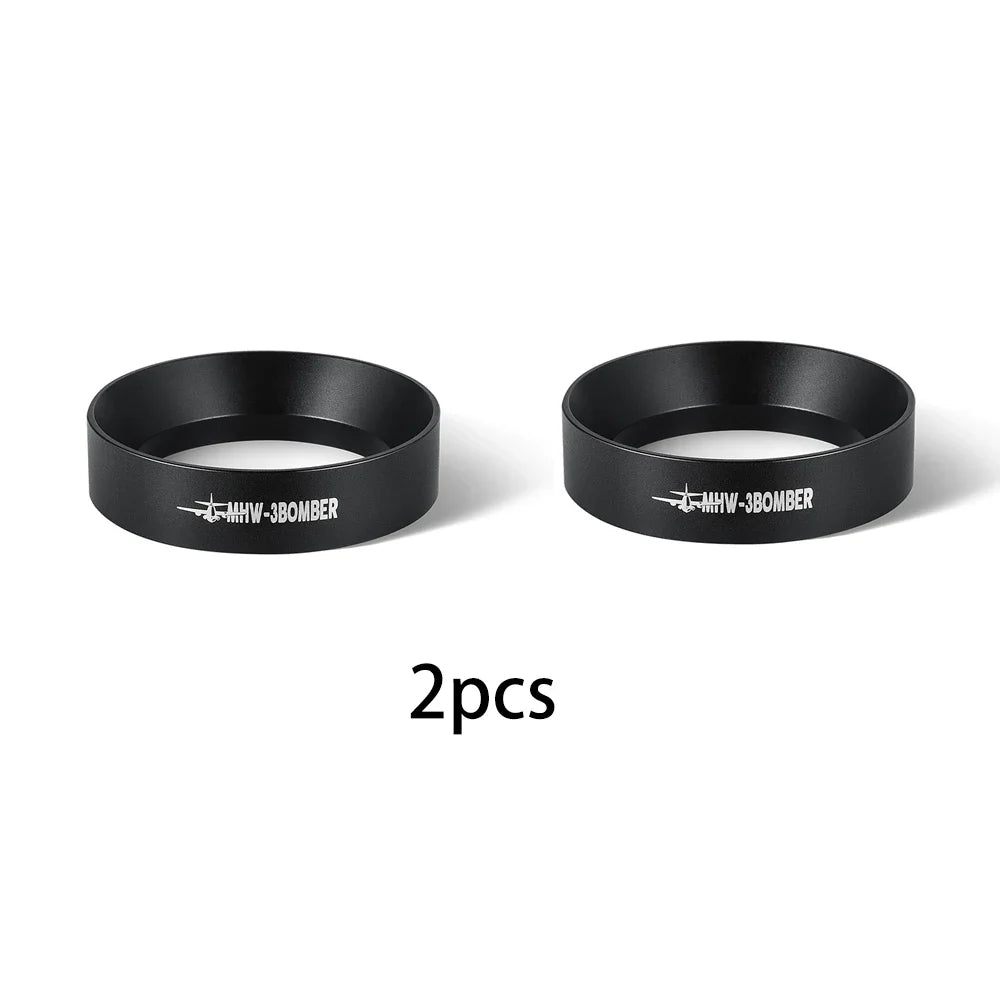 MHW-3BOMBER 58MM Magnetic Dosing Funnel with 10 Magnets Espresso Dosing Ring Fit 58mm Portafilter Chic Home Barista Accessories