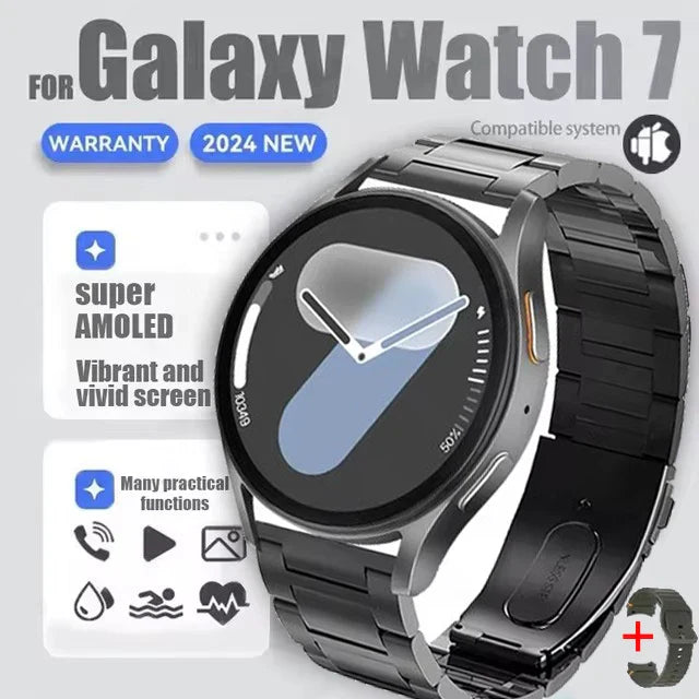 Galaxy Watch 7 Men Smart Watch Multi-Function Sports Fitness Tracker Bracelet Health Monitoring Smartwatch Women For Android IOS