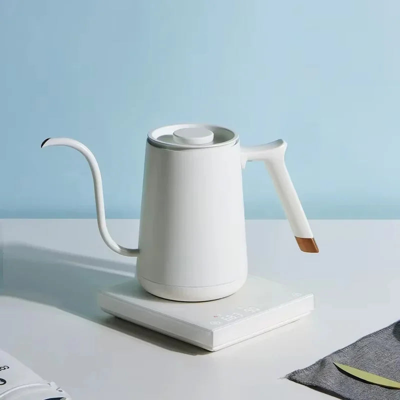 Timemore Fish Smart Electric Pour Over Kettle 600ml 220v  Fine Mouth Temperature Control Customize Hand Brew Coffee Pot Gifts